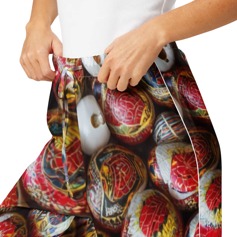 Crimson Carnival on Women's Pajama Pants — Product details