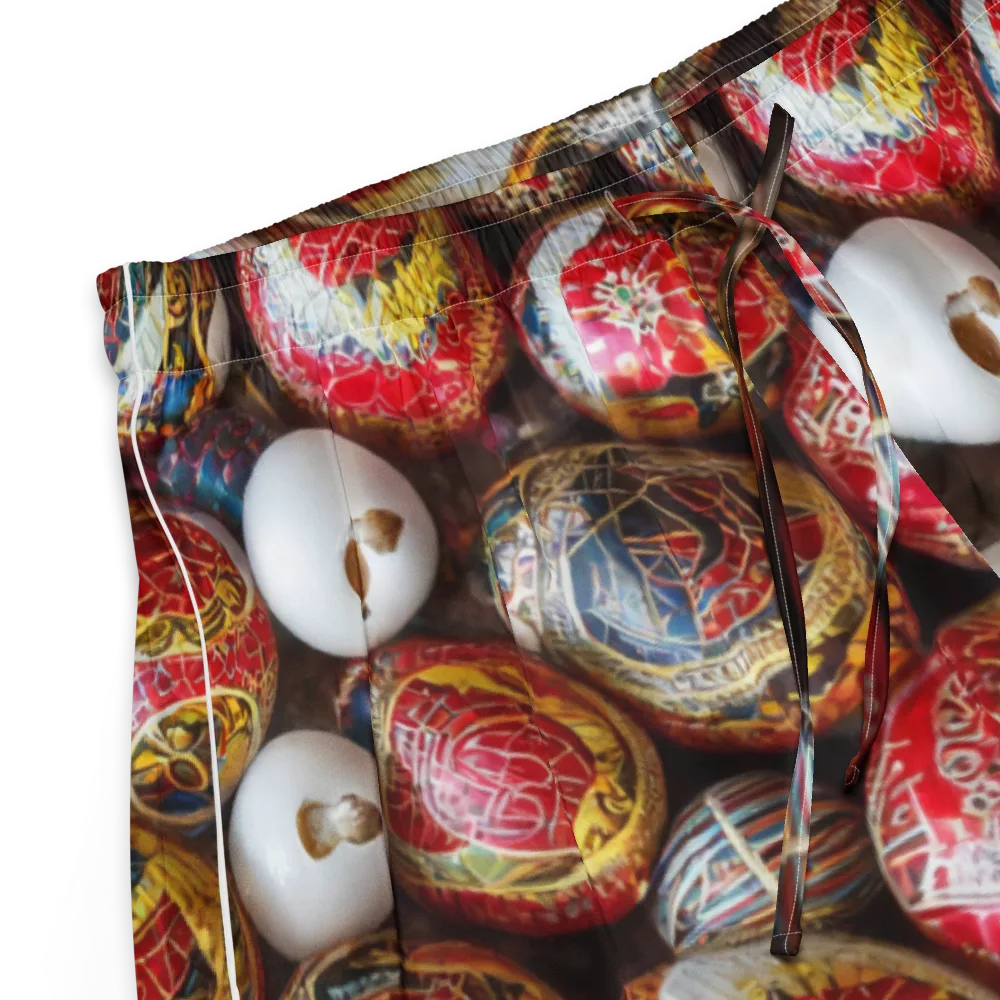 Crimson Carnival on Women's Pajama Shorts — Product details