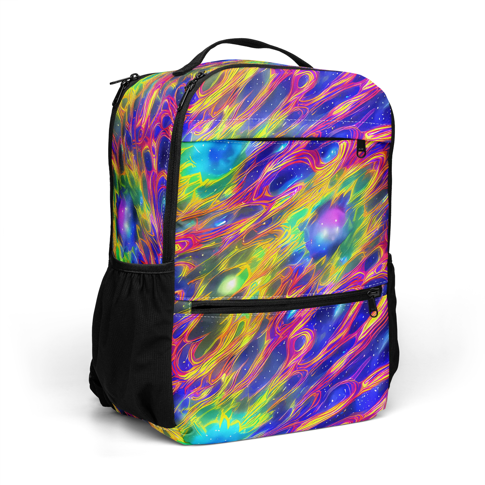 Orbiting Fever on Utility Backpack — Right Front