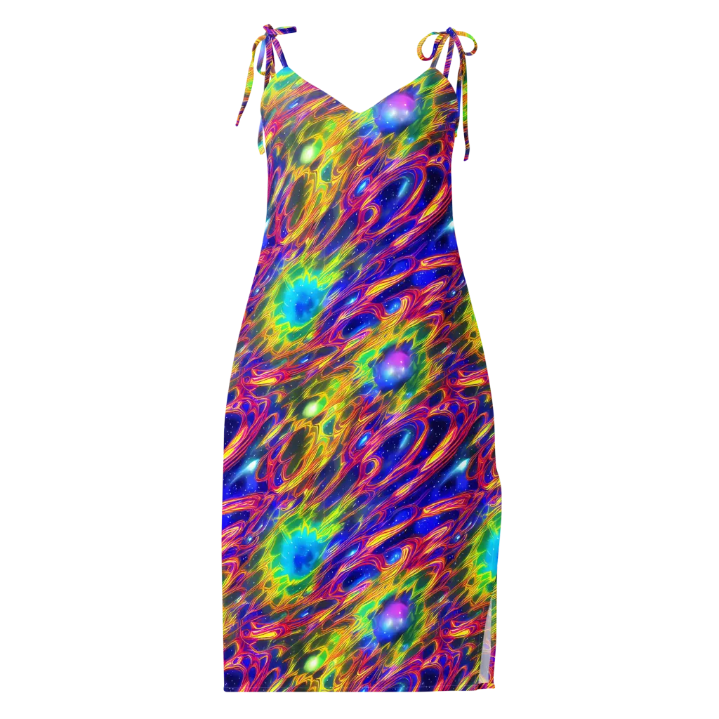 Orbiting Fever on Slip Dress — Front