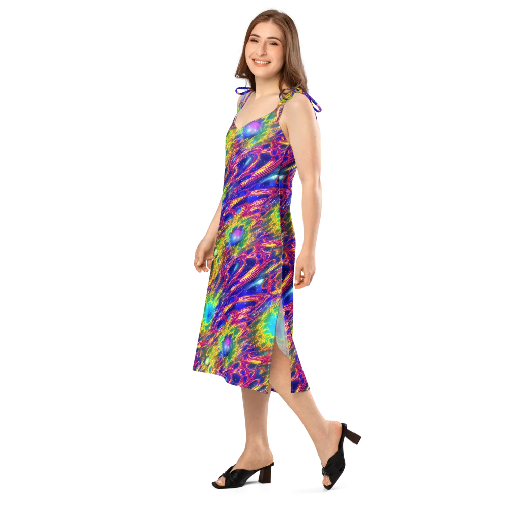 Orbiting Fever on Slip Dress — Left Front