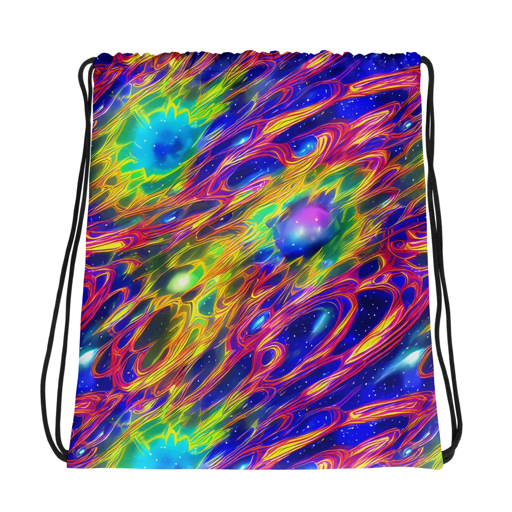 Orbiting Fever on Drawstring Bag — Photo