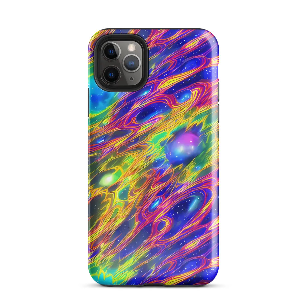 Orbiting Fever on Tough Case for iPhone® — Front