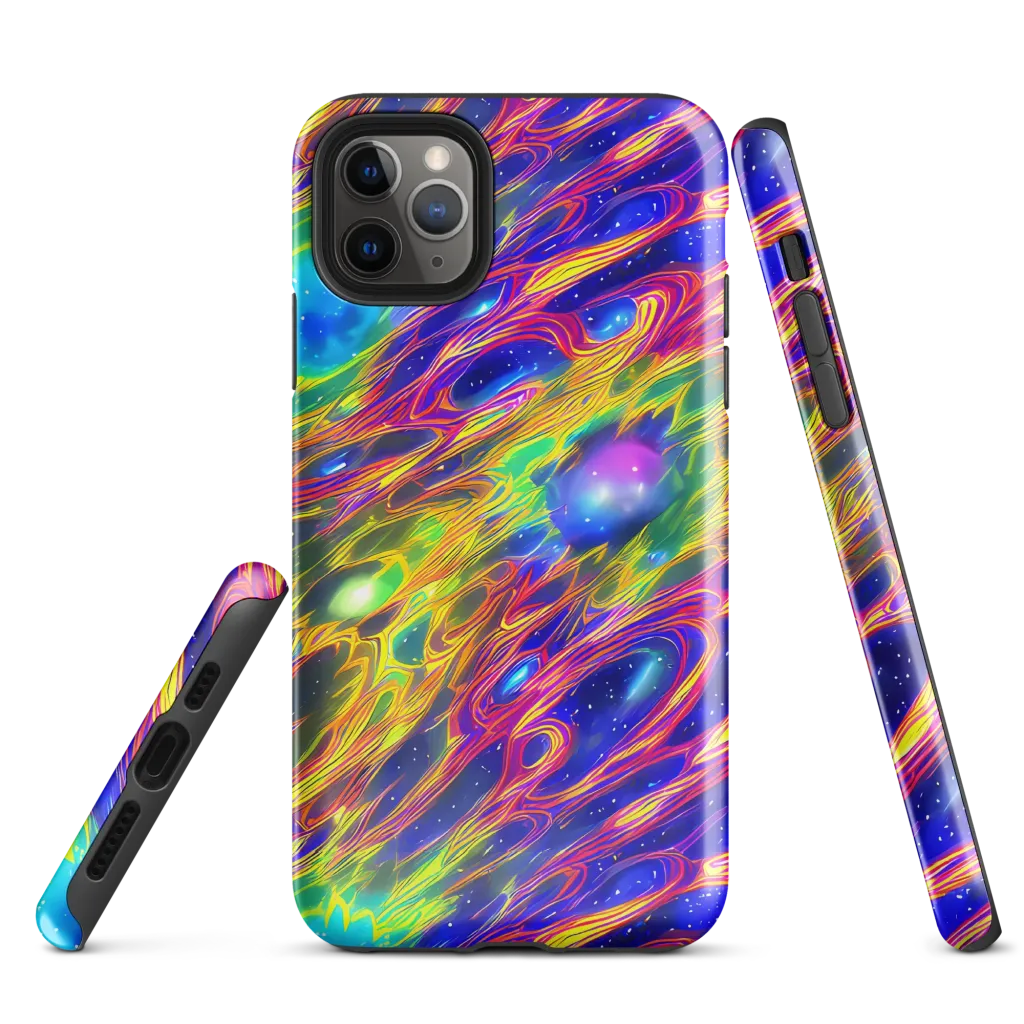 Orbiting Fever on Tough Case for iPhone® — Front