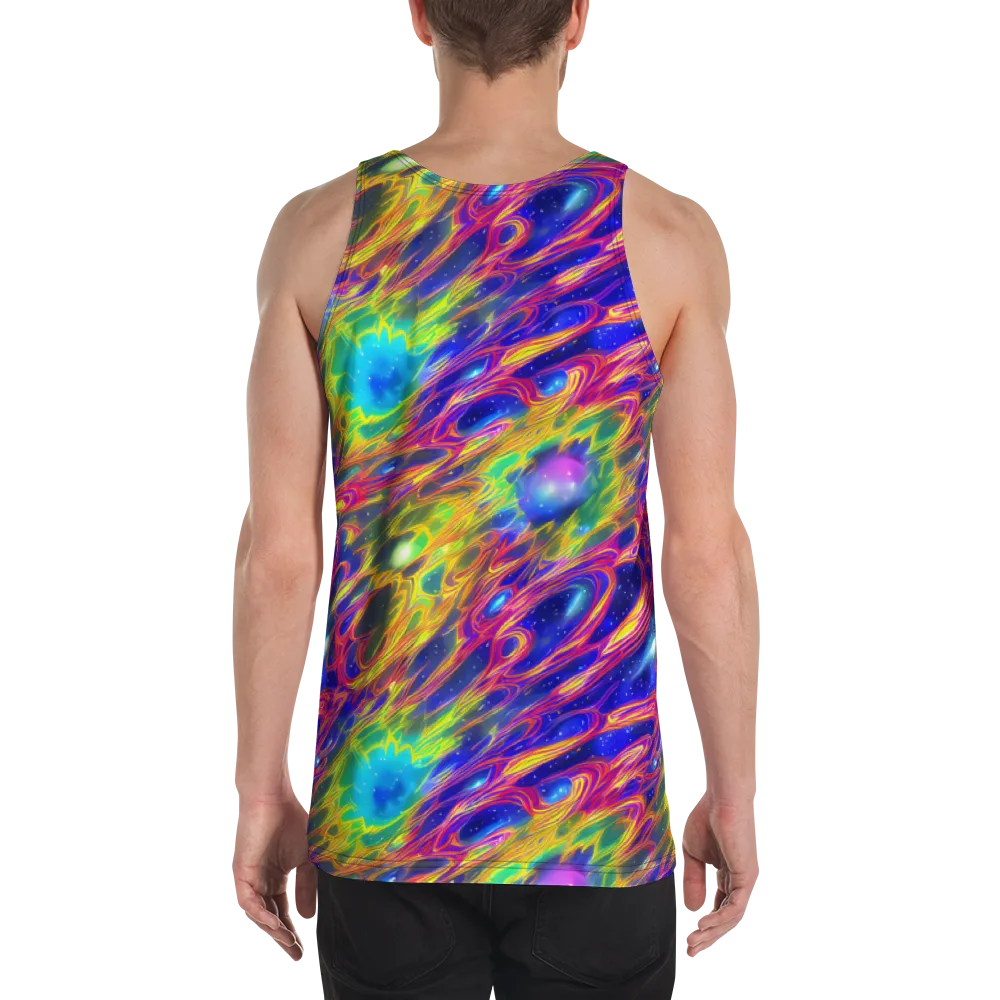 Orbiting Fever on Men's Tank Top — Back