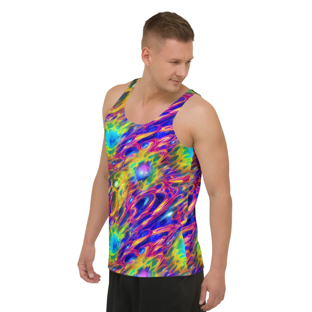 Orbiting Fever on Men's Tank Top — Left Front