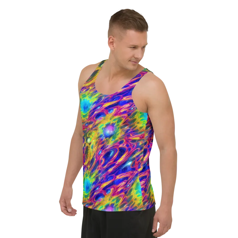 Orbiting Fever on Men's Tank Top — Left Front