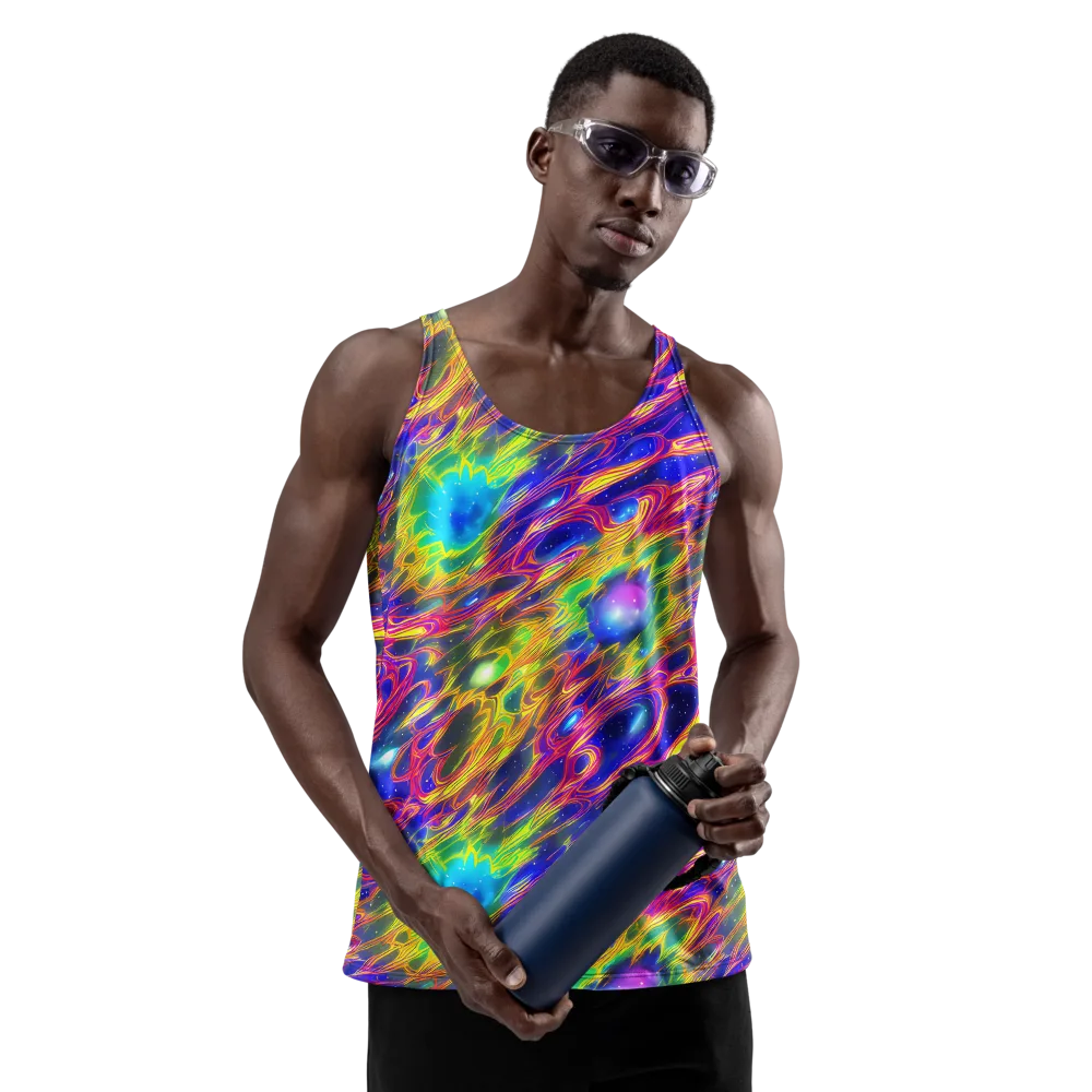 Orbiting Fever on Men's Tank Top — Front