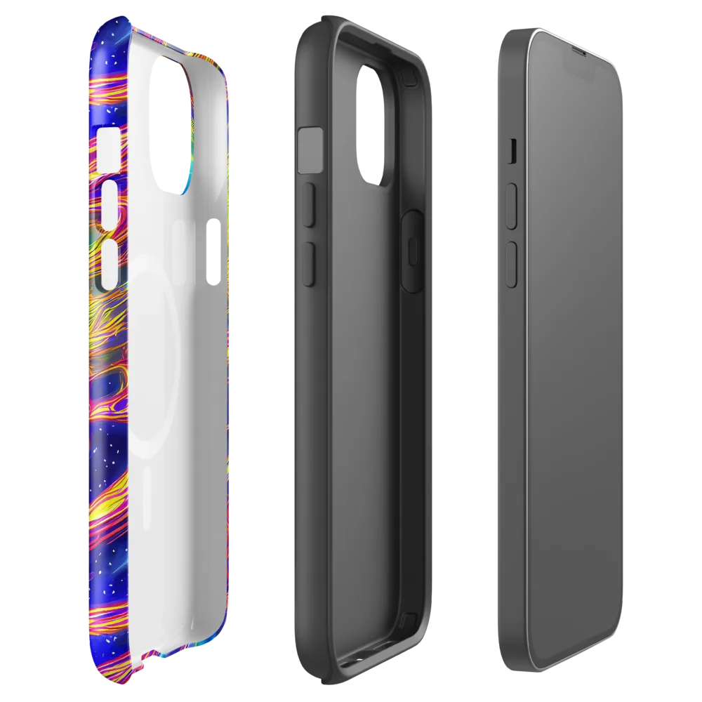 Orbiting Fever on MagSafe Tough Case for iPhone® — Front
