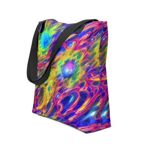 Orbiting Fever on a Tote Bag