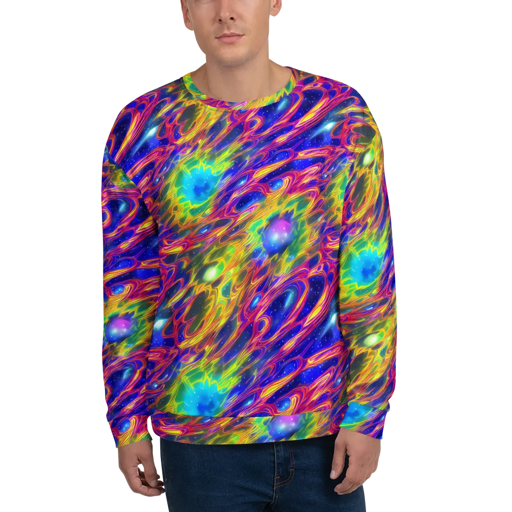 Orbiting Fever on Sweatshirt — Front