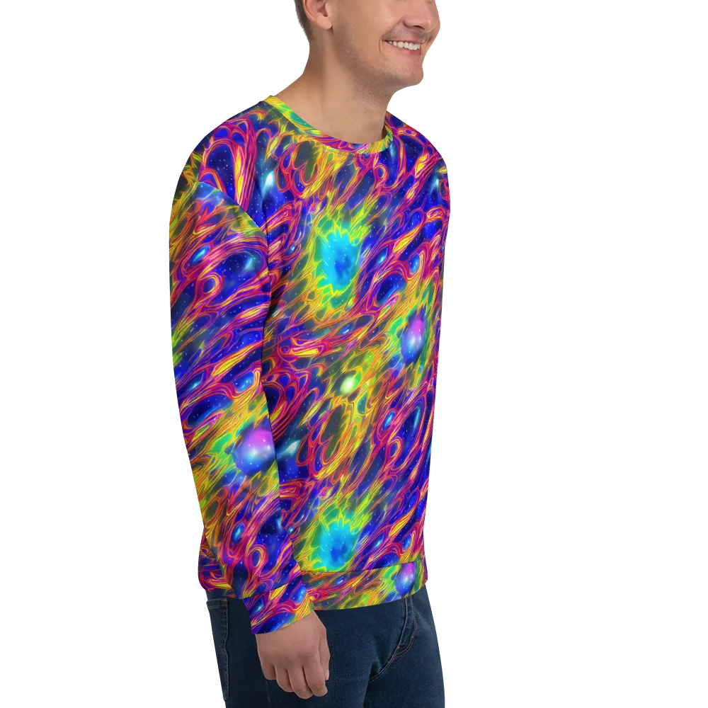 Orbiting Fever on Sweatshirt — Right Front