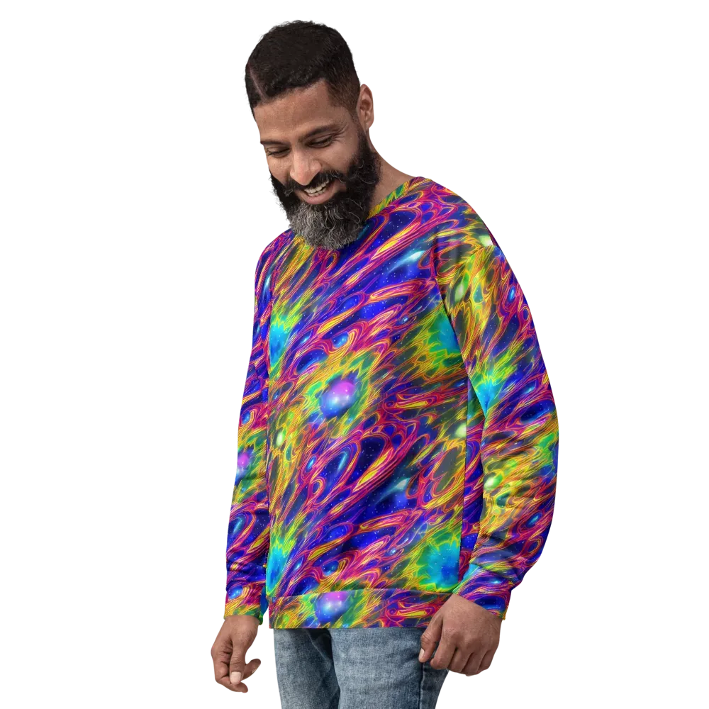 Orbiting Fever on Sweatshirt — Left Front