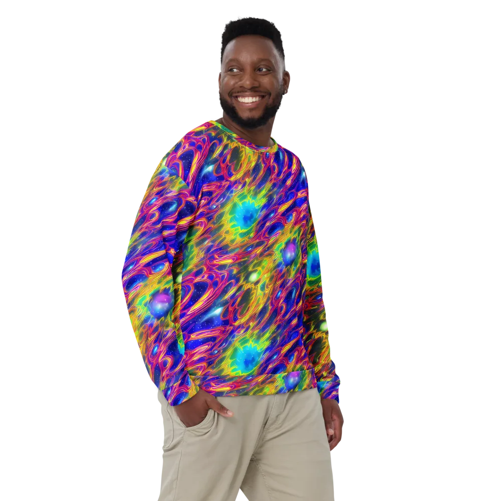 Orbiting Fever on Sweatshirt — Front