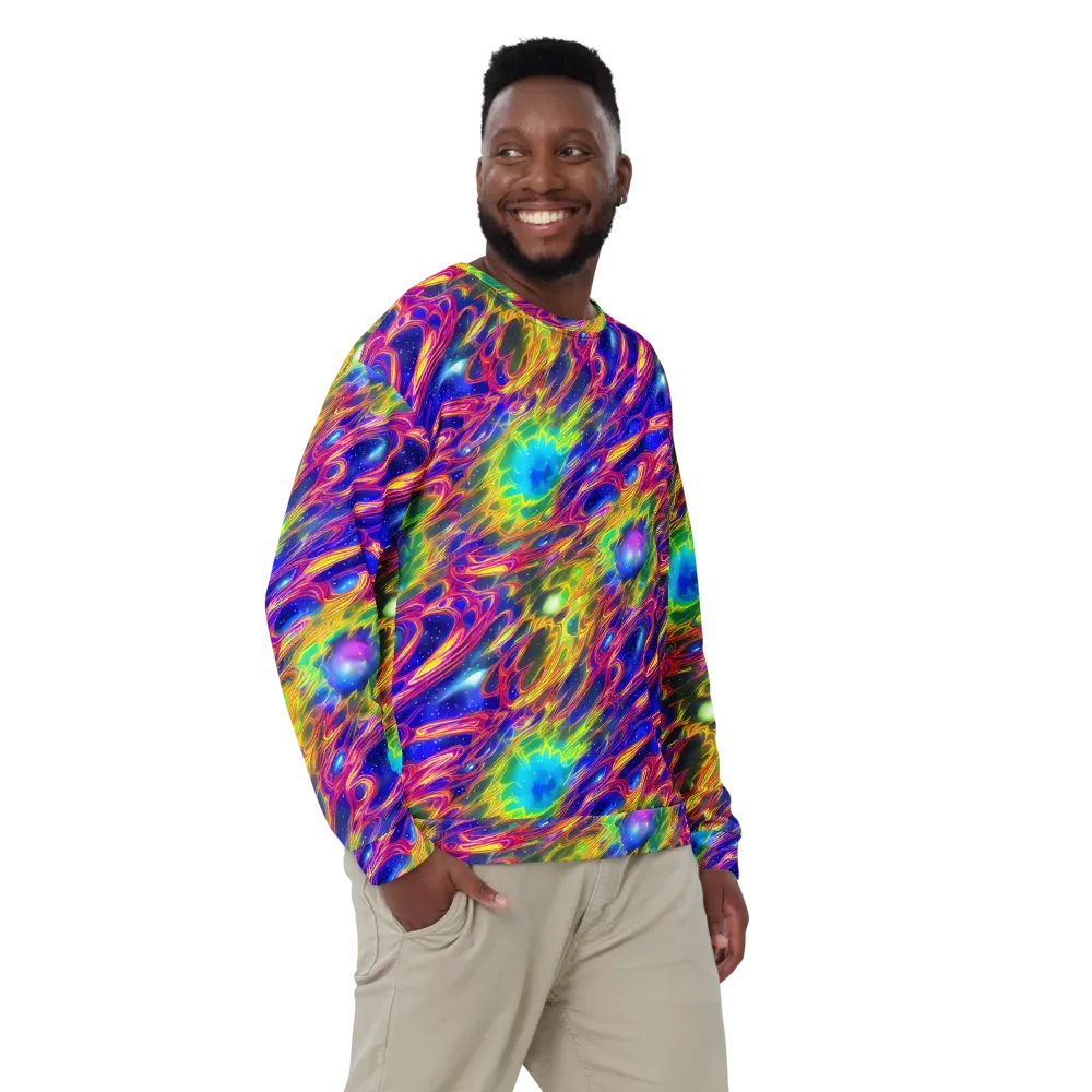 Orbiting Fever on Sweatshirt — Front