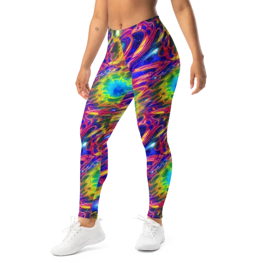 Orbiting Fever on a Leggings