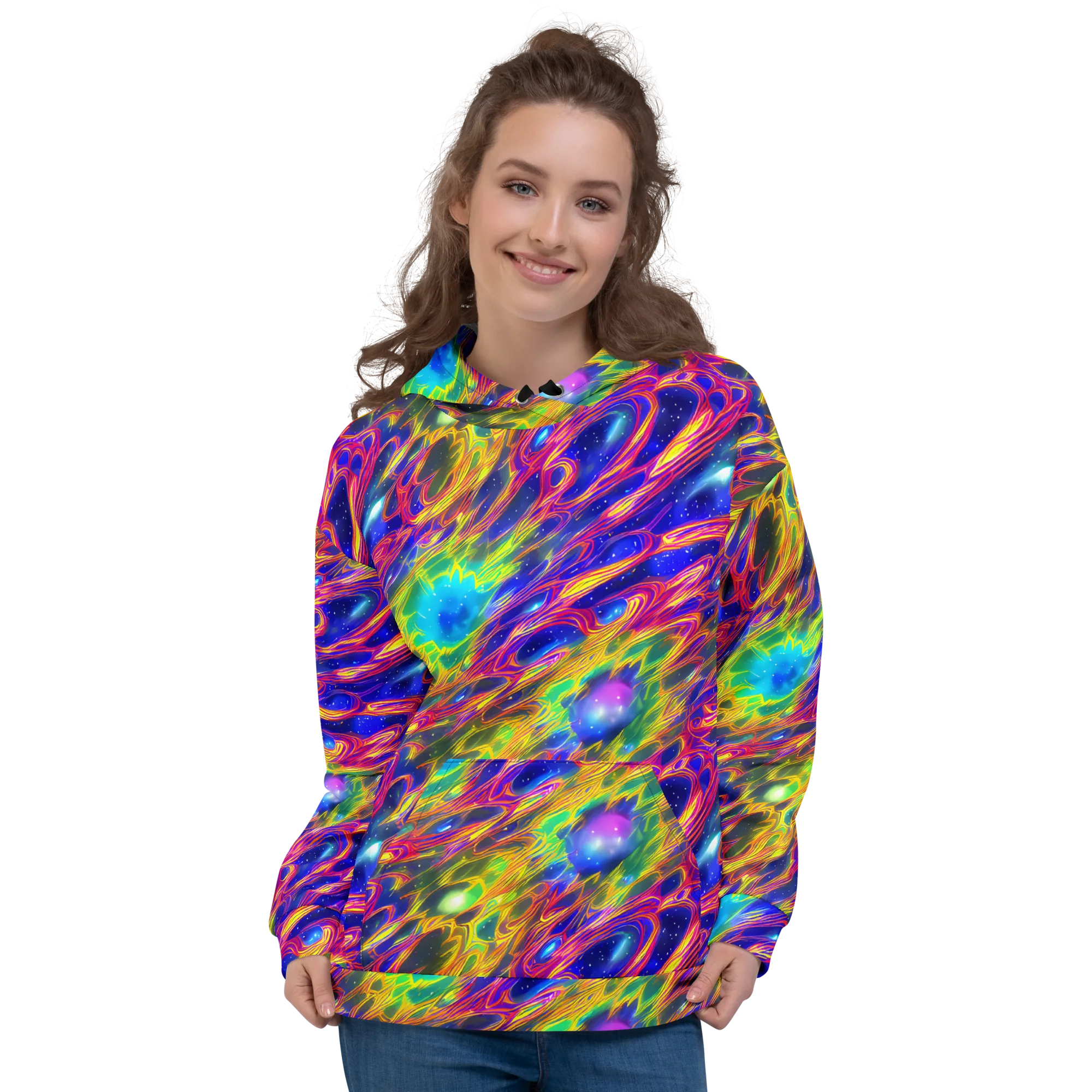 Orbiting Fever on Hoodie — Front