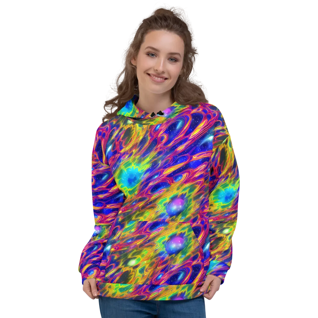Orbiting Fever on Hoodie — Front