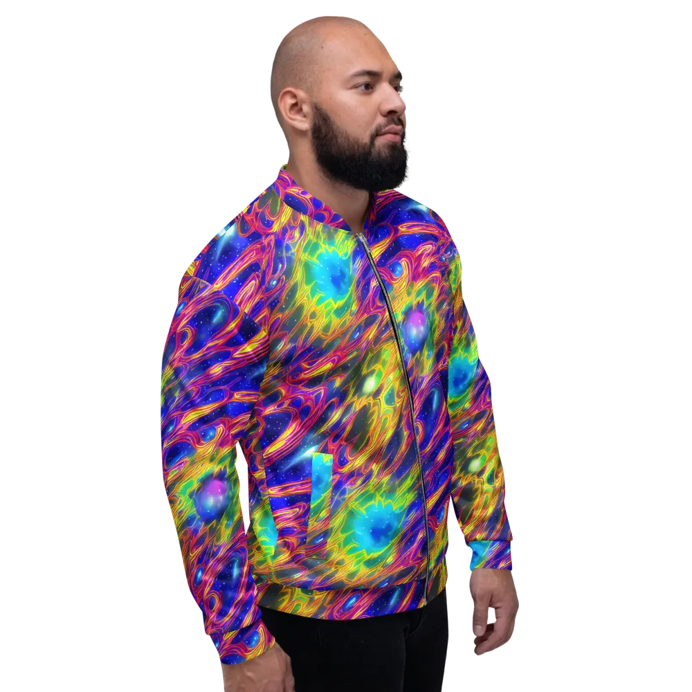 Orbiting Fever on Bomber Jacket — Right