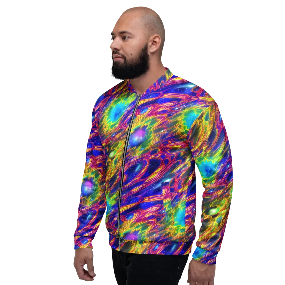 Orbiting Fever on Bomber Jacket — Left