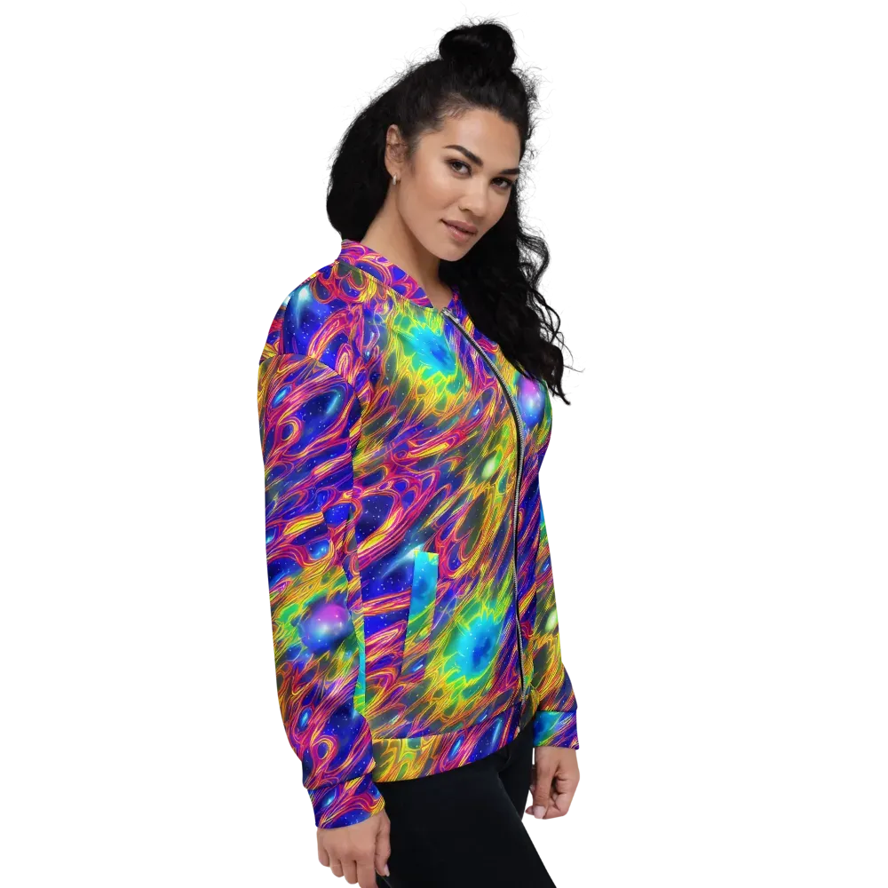 Orbiting Fever on Bomber Jacket — Right