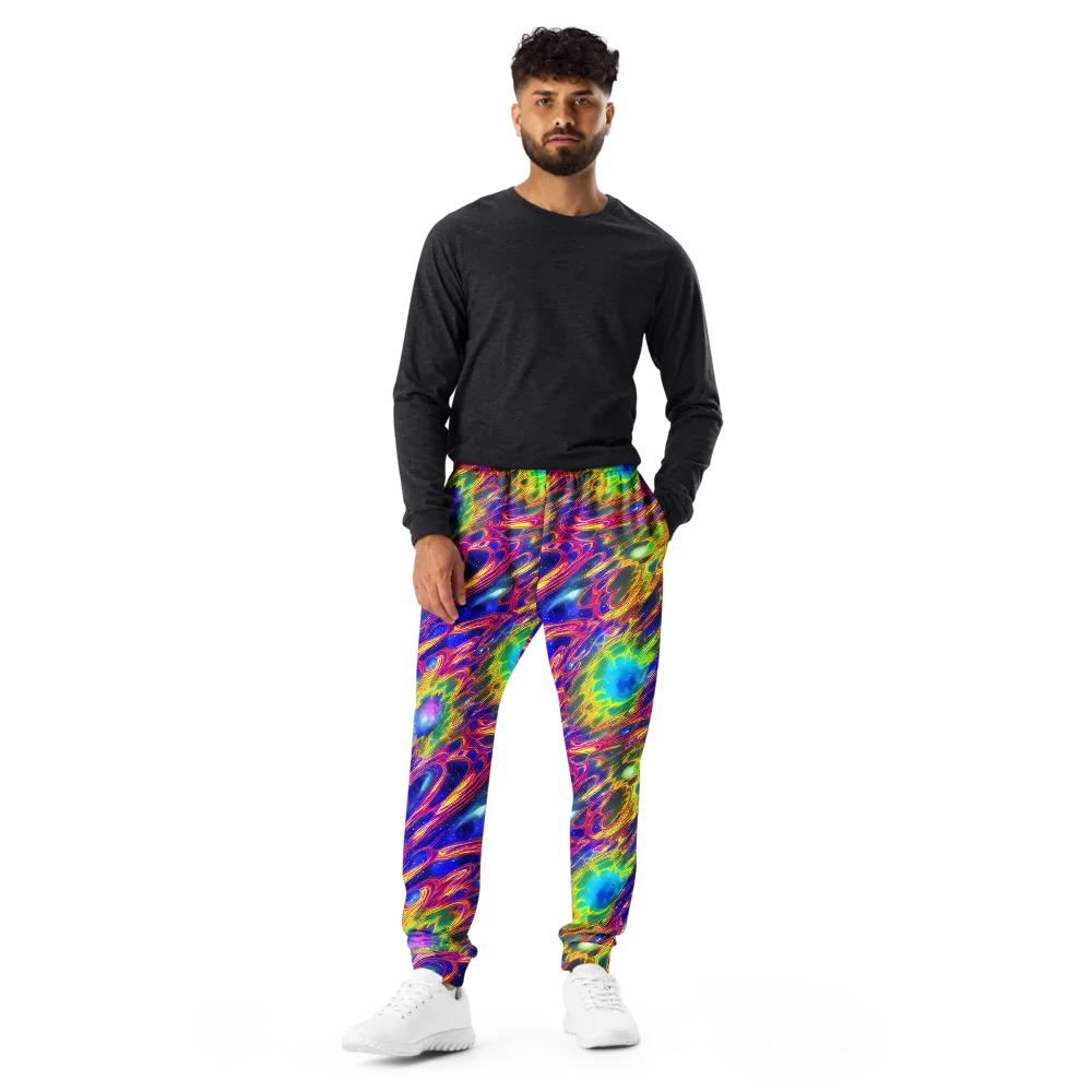 Orbiting Fever on Men's Joggers — Front