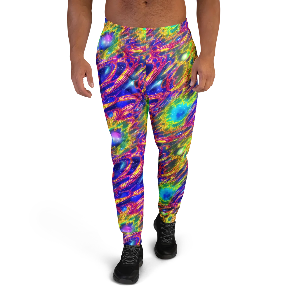 Orbiting Fever on Men's Joggers — Front