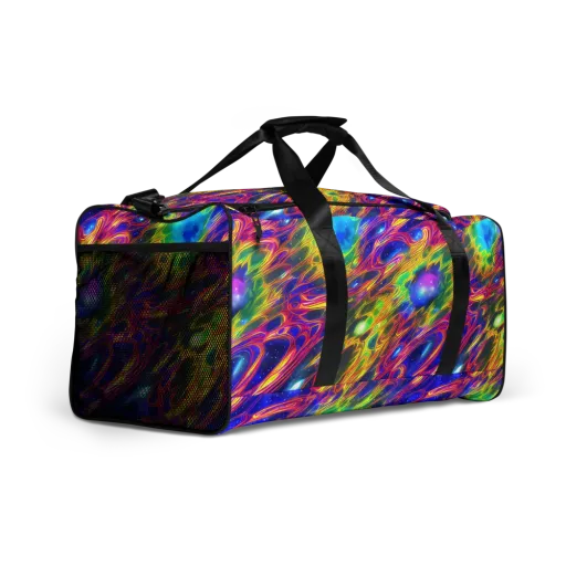 Orbiting Fever on a Duffle Bag