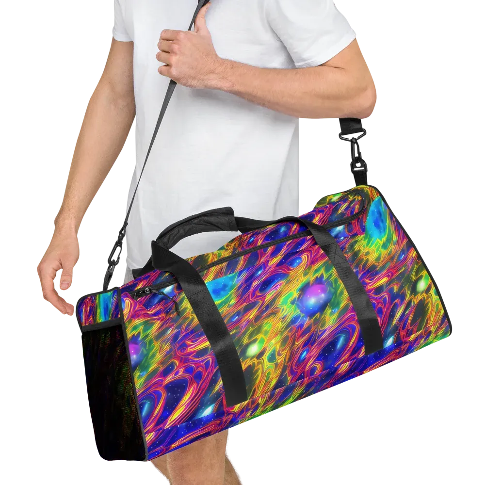 Orbiting Fever on Duffle Bag — Right Front