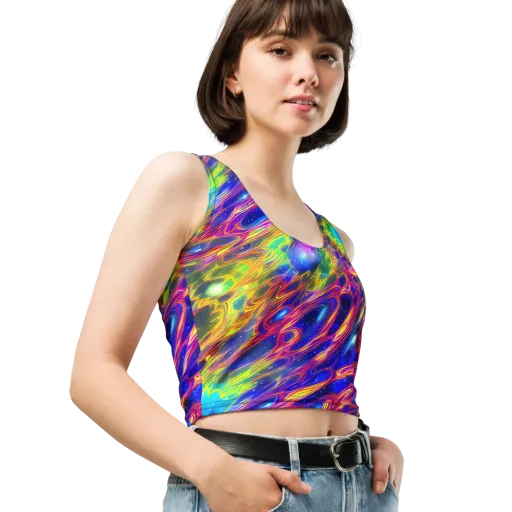Orbiting Fever on a Crop Top