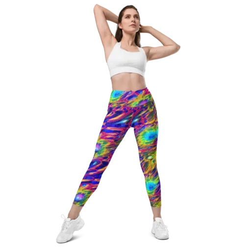 Orbiting Fever on a Leggings with Pockets