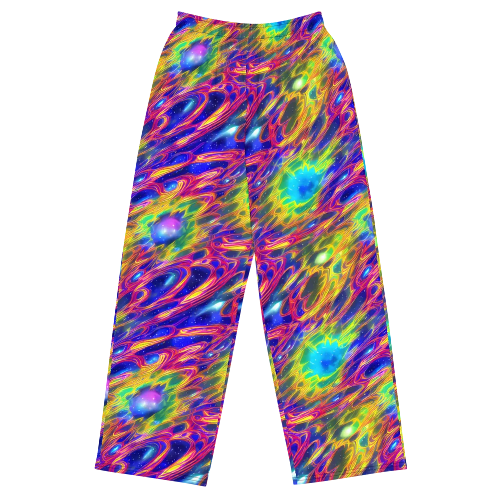 Orbiting Fever on Wide-Leg Pants — Front