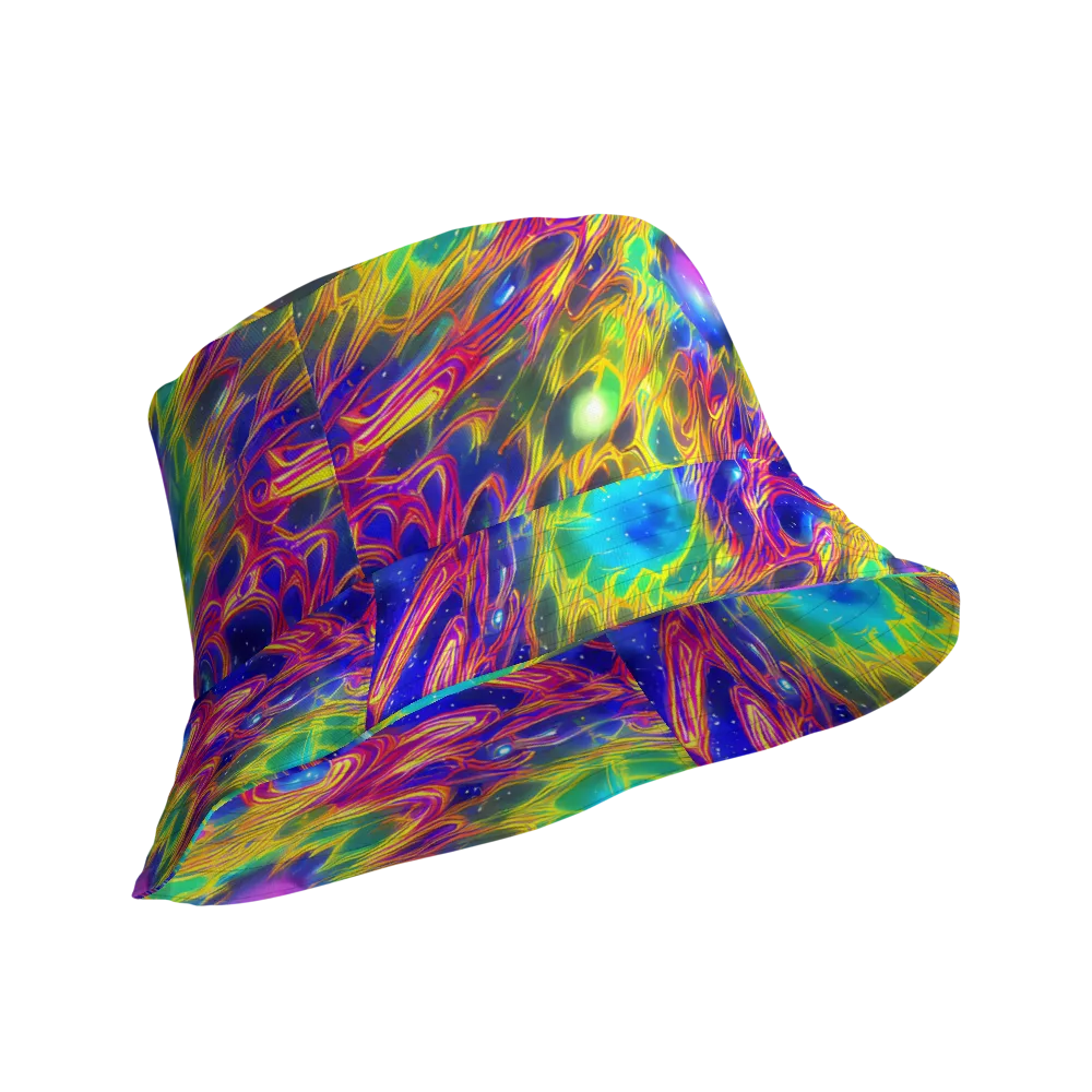 Orbiting Fever on Reversible Bucket Hat — Product details Outside