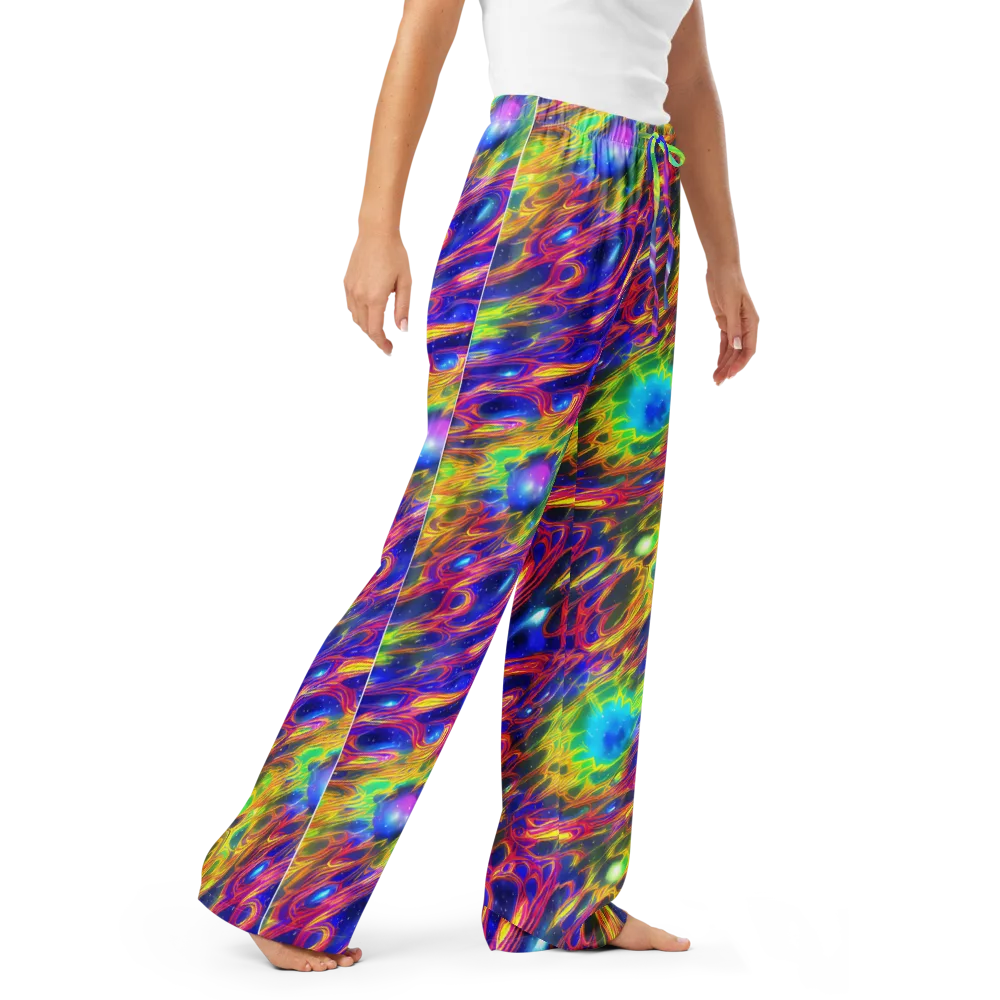 Orbiting Fever on Women's Pajama Pants — Right Front