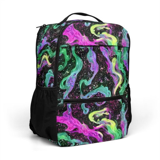 Fluid Afterglow on a Utility Backpack