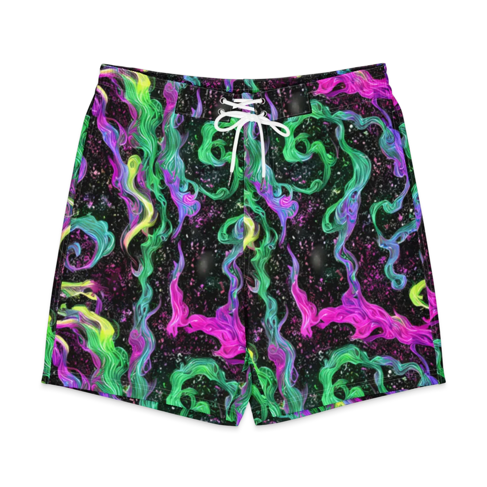 Fluid Afterglow on Men's Board Shorts — Front