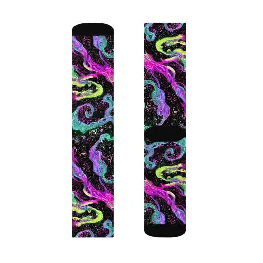 Fluid Afterglow on a Socks