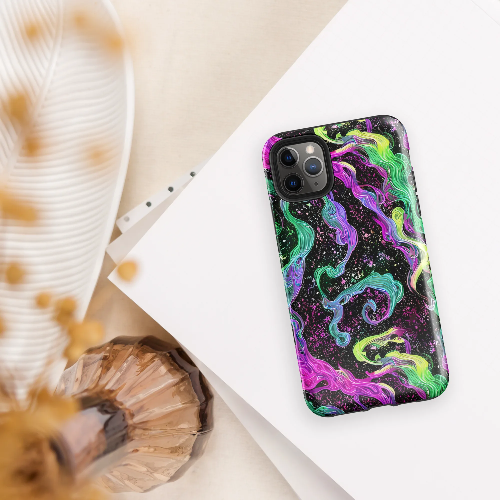 Fluid Afterglow on Tough Case for iPhone® — Front