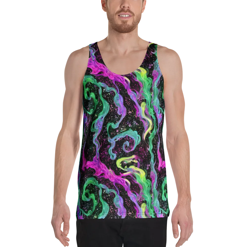 Fluid Afterglow on Men's Tank Top — Front
