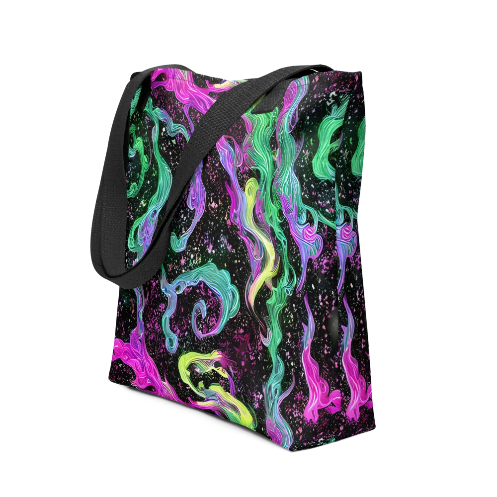 Fluid Afterglow on Tote Bag — Front