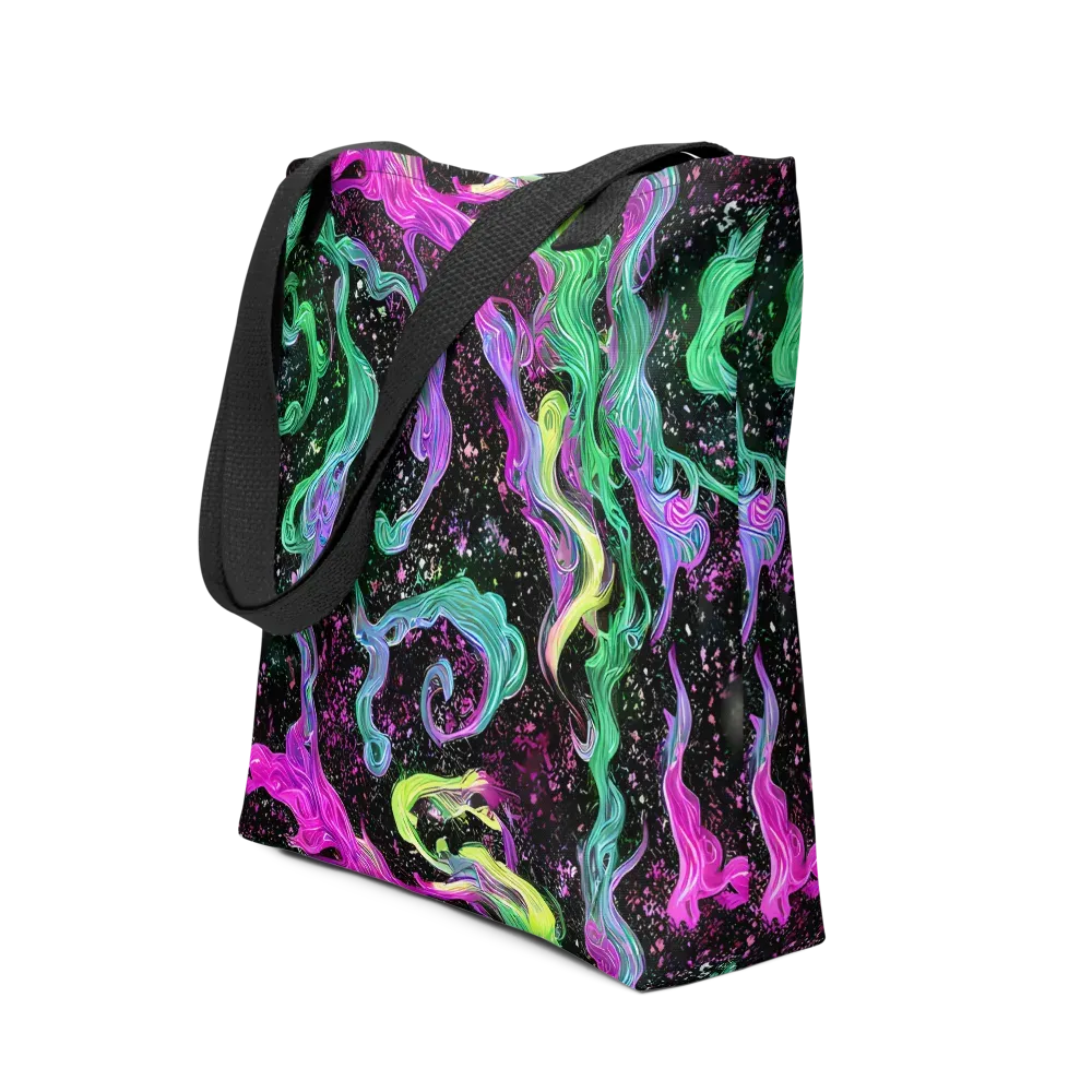 Fluid Afterglow on Tote Bag — Front