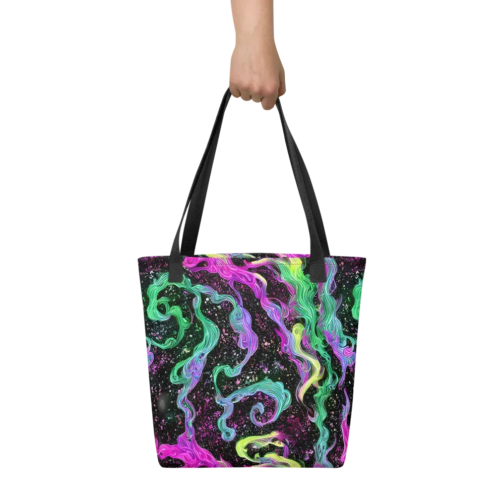 Fluid Afterglow on Tote Bag — Front