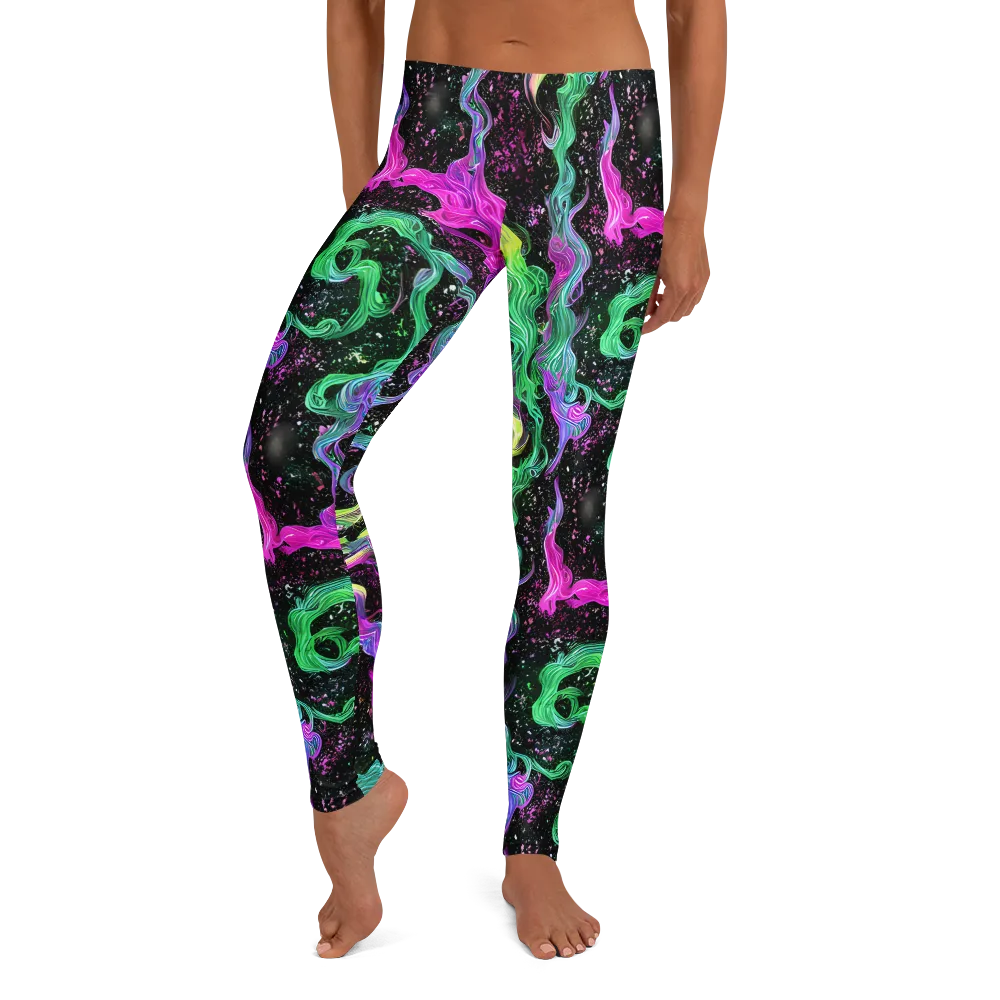 Fluid Afterglow on Leggings — Front