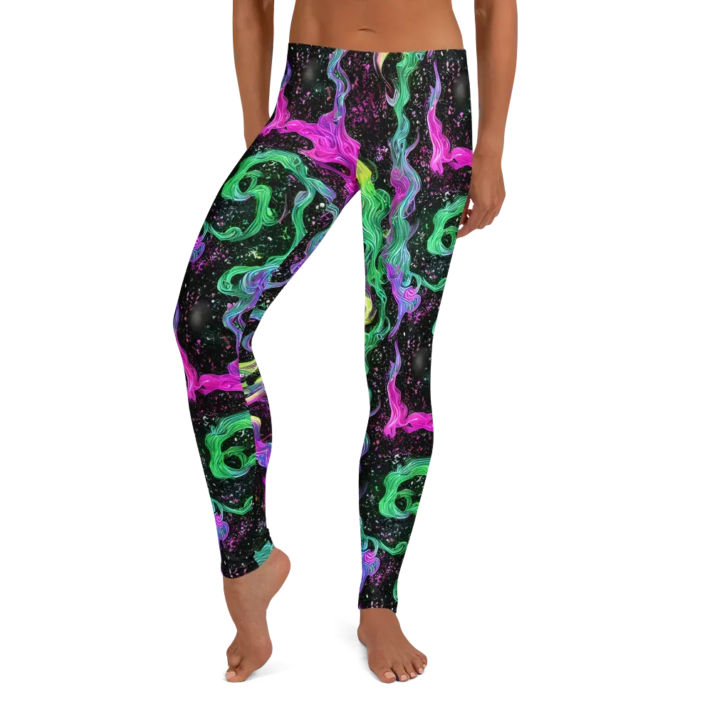 Fluid Afterglow on Leggings — Front