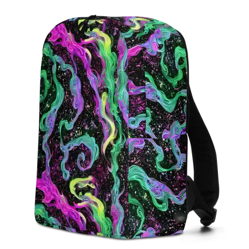 Fluid Afterglow on a Minimalist Backpack