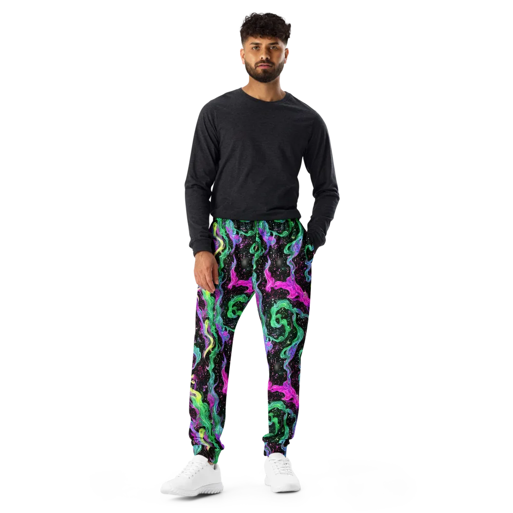 Fluid Afterglow on Men's Joggers — Front