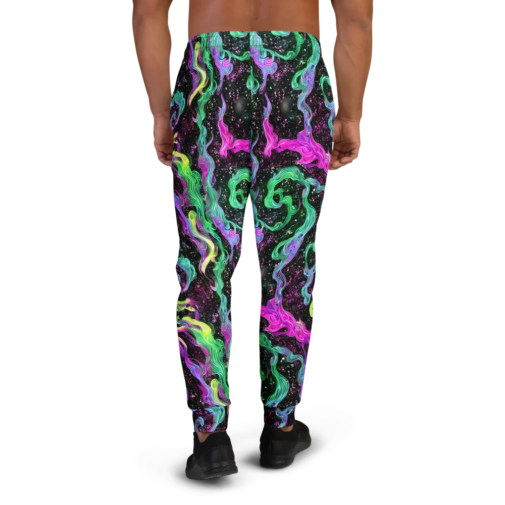 Fluid Afterglow on Men's Joggers — Back