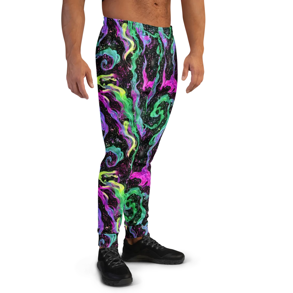 Fluid Afterglow on Men's Joggers — Right