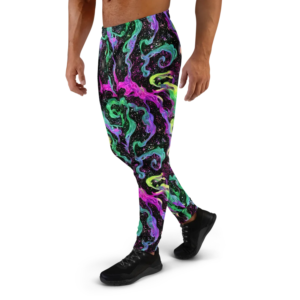 Fluid Afterglow on Men's Joggers — Left