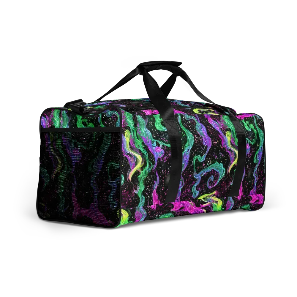 Fluid Afterglow on Duffle Bag — Right Front